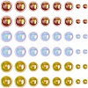 1 Bag Half Round Cabochons Set FIND-CP0003-17-6