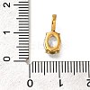 Ion Plating(IP) 304 Stainless Steel Rhinestone Pendants LS-STAS-A104-11G-01-3