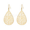 Hollow Brass Dangle Earrings for Women WG72A0C-08-1