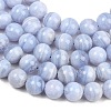 Natural Blue Lace Agate Beads Strands G-D106-A01-12mm-4