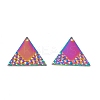 Ion Plating(IP) 304 Stainless Steel Pendants STAS-B031-18R-2