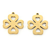 PVD Vacuum Plating 304 Stainless Steel Pendants LS-STAS-N092-06G-2