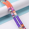 Handmade Polymer Clay Bead Strands CLAY-C003-04I-2