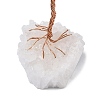 Natural Red Jasper Chips Tree of Life Decorations DJEW-P022-01B-02-3