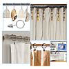 40Pcs Round Ring Iron Hook Hangers Curtain FIND-SP0003-46A-P-5