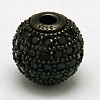 Round 925 Sterling Silver Beads STER-O021-01B-6mm-1
