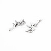 Tibetan Style Alloy Pendants TIBE-S320-198AS-3