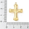 Ion Plating(IP) 304 Stainless Steel Pendants STAS-P366-62G-3