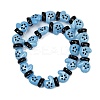 Baking Paint Glass Enamel Beads LAMP-R004-07F-2
