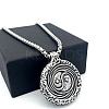 304 Stainless Steel Yin-yang Pendant Necklaces for Men VP1359-2