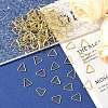 SHEGRACE Brass Adjuster Triangle Buckles XGR0142G-139G-4