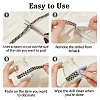 Glass Hotfix Rhinestone (Double Sided Adhesive On The Back) DIY-WH0683-90B-4