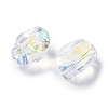 Baking Paint Glass Beads GLAA-S202-17-3