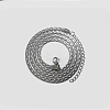 Non-Tarnish 304 Stainless Steel Herringbone Chain Necklaces NJEW-P282-02P-1