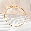 304 Stainless Steel Bangles for Women BJEW-C088-03G-1