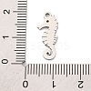 Non-Tarnish 201 Stainless Steel Pendants STAS-U016-08P-05-3