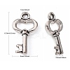 Gifts Ideas for Her Tibetan Style Alloy Charms LS-LF11975Y-2