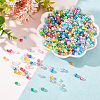 720pcs 12 Colors Eco-Friendly Transparent Acrylic Beads TACR-GO0001-01-4