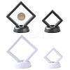 4Pcs 4 Styles Plastic 3D Floating Frame Display Holder ODIS-FS0001-02C-1