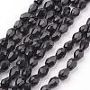 Glass Beads Strands GLAA-R024-6x4mm-13-1