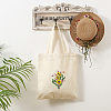 DIY Canvas Bag Embroidery Kits DIY-WH0304-684B-6