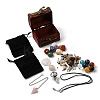 7 Chakra Natural Gemstone Healing Stones Sets G-PW0007-127-1
