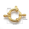 304 Stainless Steel Spring Ring Clasps STAS-H558-29G-3
