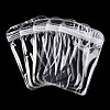 Transparent Plastic Resealable Packaging Bags X-OPP-T002-01D-1