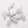Tarnish Resistant 304 Stainless Steel Charms STAS-Q201-T127-1