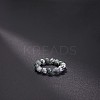 Natural Jade Stretchy Finger Rings FS-WG01730-38-1