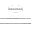 304 Stainless Steel Rope Chains CHS-G027-08A-P-2