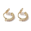 Brass with Cubic Zirconia Cuff Earring Findings LS-KK-B087-14G-1