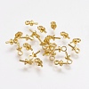 Brass Peg Bails Pendants X-KK-F739-02G-1