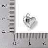 Brass Micro Pave Cubic Zirconia Pendants KK-P290-60P-01-3