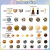DIY Leopard Print Beadable Pen Beads Kits DIY-CJ0002-65-2