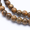 Natural African Padauk Wood Beads Strands WOOD-P011-02-10mm-3