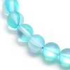 Synthetic Moonstone Beads Strands X-G-F142-6mm-03-3