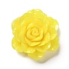 Synthetic Shell Dyed Carved Flower Connector Charms CORA-D034-01A-1