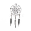 Tibetan Style Alloy Pendants LS-X-TIBE-Q054-14TAS-NR-3