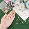 100Pcs 2 Colors 304 Stainless Steel Leverback Earring Findings STAS-PH0005-69-3