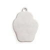 Tarnish Resistant 304 Stainless Steel Pendants STAS-D174-13P-2