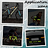 5 Rolls 5 Colors PVC Safety Reflective Tapes for Bicycles DIY-SP0004-39-5