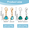   2 Sets 2 Colors Triangle Glass Pendant Decorations FIND-PH0010-11-2