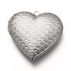 Tarnish Resistant 316 Stainless Steel Locket Pendants STAS-P268-05P-2