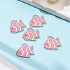 Alloy Enamel Pendants ENAM-P152-3-1