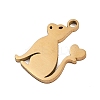 201 Stainless Steel Charms LS-STAS-Z155-03G-2