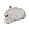 Non-Tarnish 201 Stainless Steel Pendants STAS-C095-12P-2