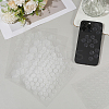 8Pcs 2 Styles PEVA Rubber Anti-Slip Hexagonal Phone Grip Tape Stickers for Phones AJEW-SP0002-64B-01-3