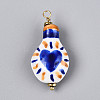 Handmade Porcelain Pendants PORC-T135-01-2