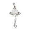 Non-Tarnish 304 Stainless Steel Big Pendants LS-STAS-D052-03P-1